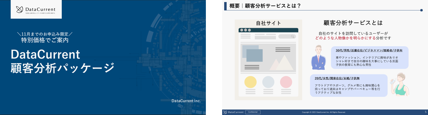 顧客分析パッケージ